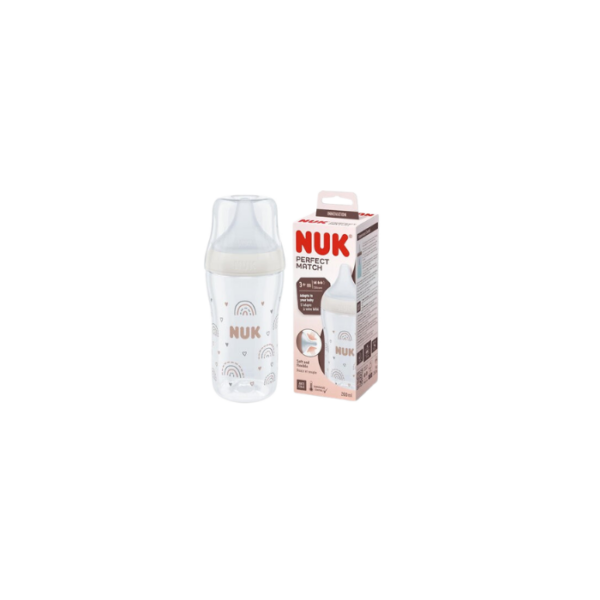 Perfect Match Baby Bottle 260ml NUK