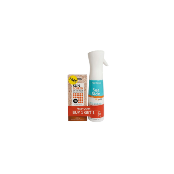 Dry Mist SPF50 + Sunscreen Set FrezyDerm