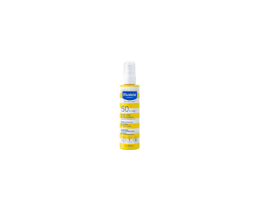 236 Sun Milk Spray SPF 50 Mustela - Image 1