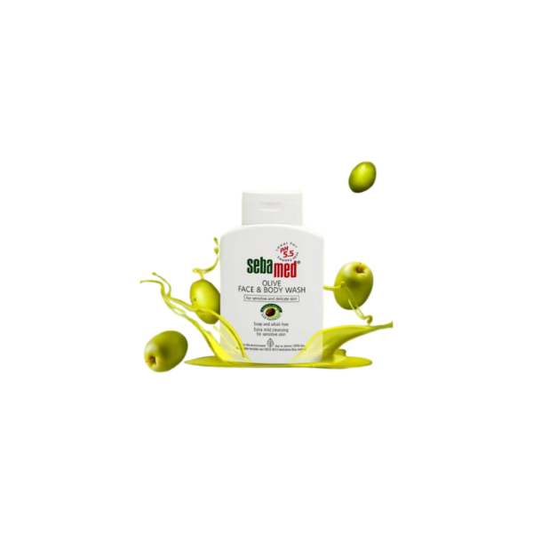 Olive Face and Body Wash Sebamed