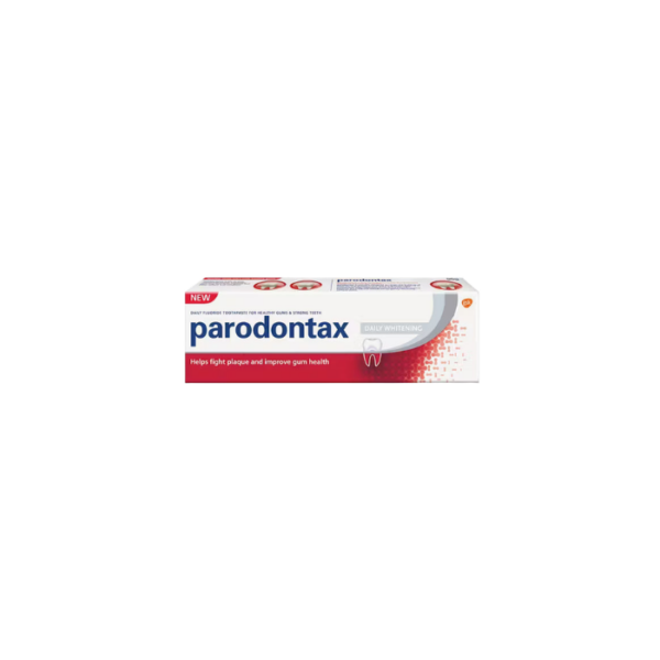 Daily Whitening Fluoride Toothpaste for Gum Health Parodontax