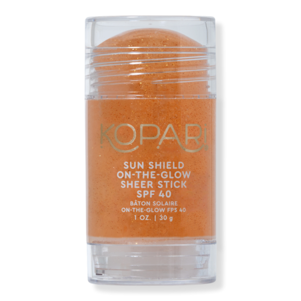 KOPARI SUN SHIELD ON THE GLOW SHEER STICK SUNSCREEN SPF 40