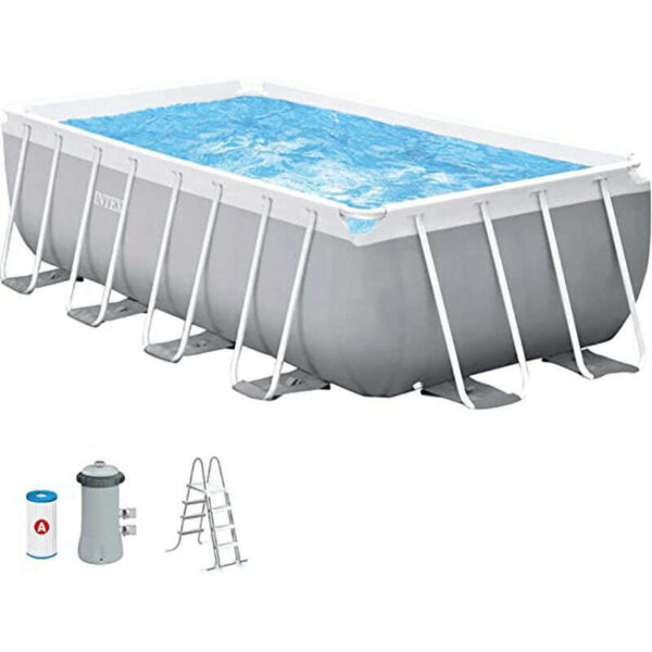 Prism Frame Rect Pool Set 4.00 X 2.00 X 1.22M