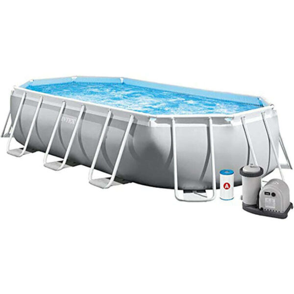 Prism Frame Oval Pool Set 5.03 X 2.74 X 1.22M