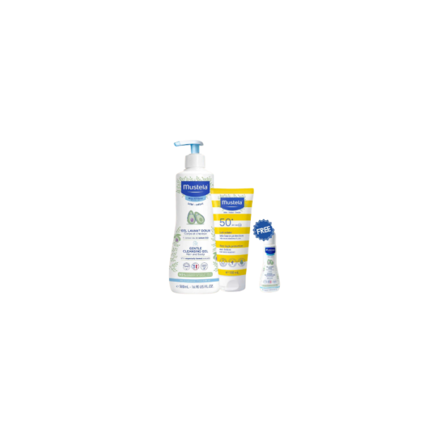 Baby Bath Sun Care Set Mustela
