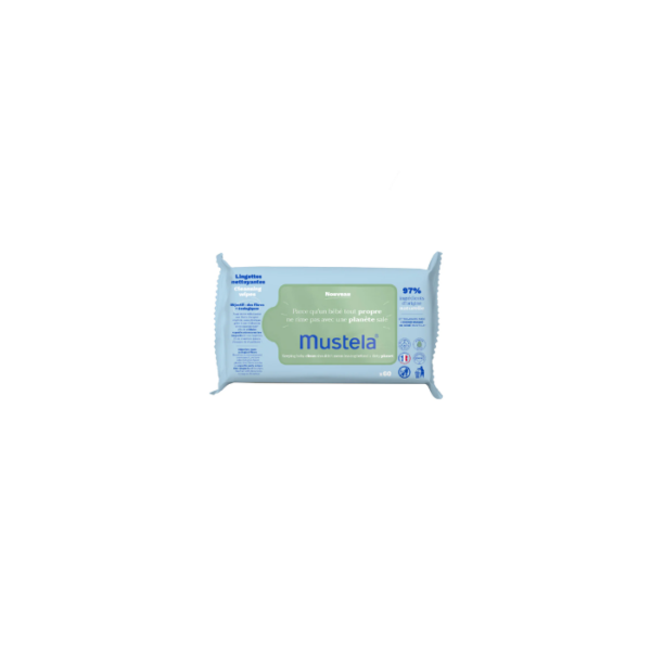 Cleansing Wipes 60 Wet Wipes Mustela