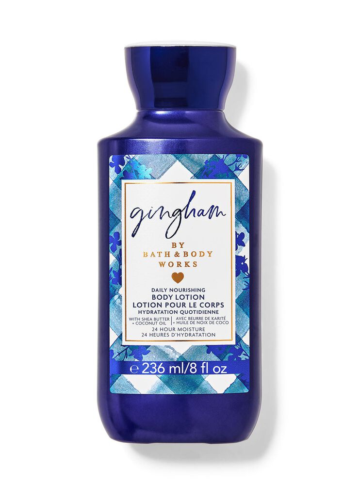 28000782 Bath And Body Works Gingham Body Lotion