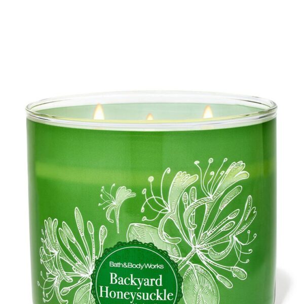 Bath and Body Works Candle Backyard Honeysuckle