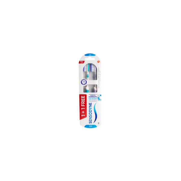 Complete Protection Toothbrush Soft 1+1 Free Sensodyne Advanced