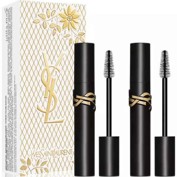 YVES SAINT LAURENT 2 PIECES MASCARA BALCK LIMITED EDITION