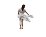 Light Cotton Open Shirt Dress - Image 