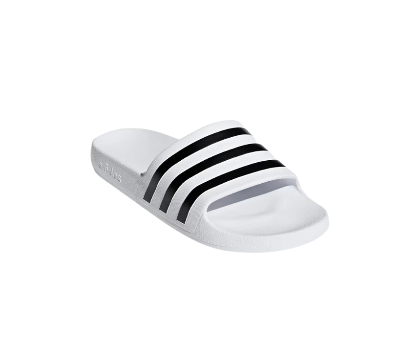 3 Adidas Adilette Aqua Slides White - Image 1