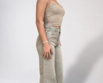 Jay Top in Beige - Image 