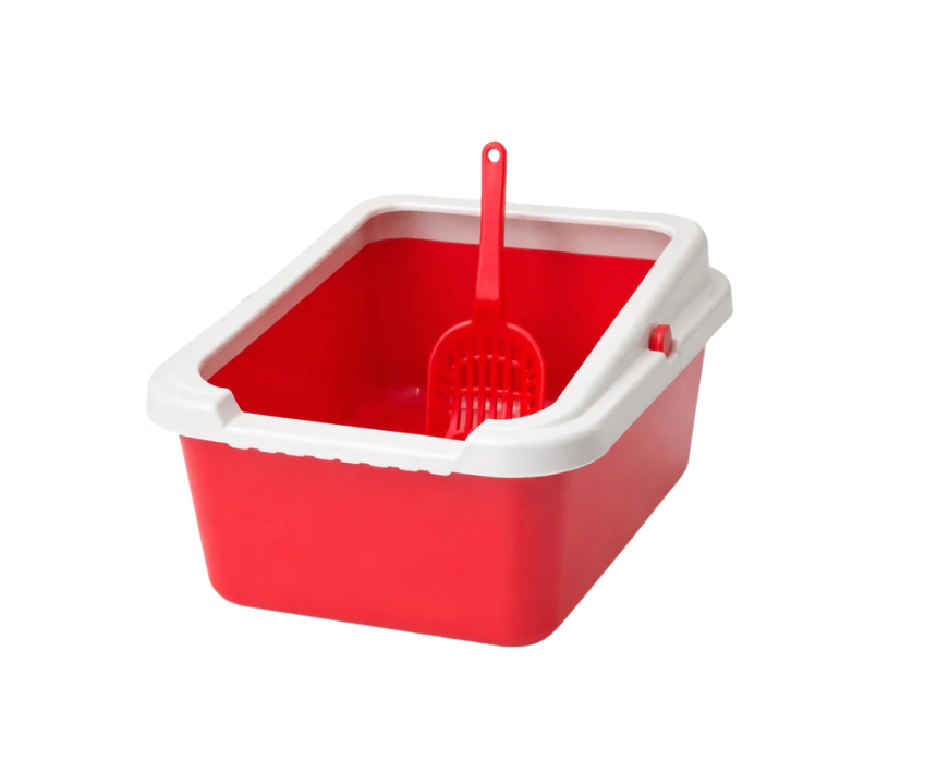3 Plastic Litter Box - Image 1