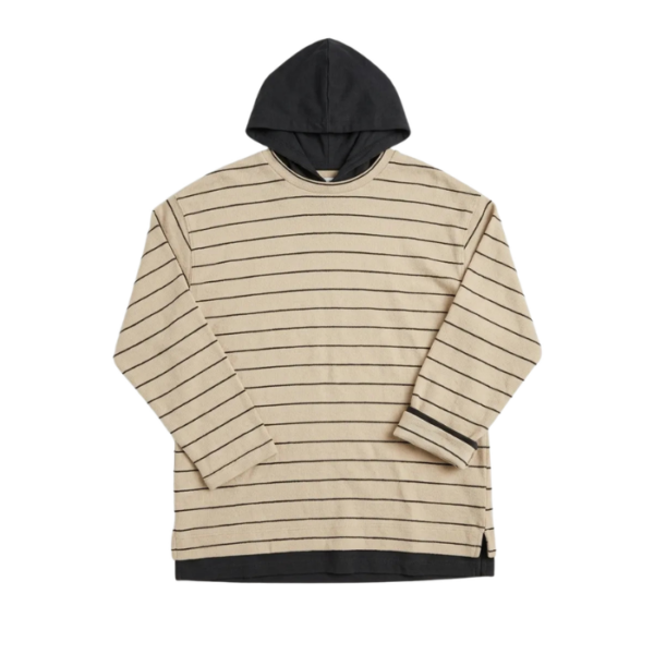 Zara Boys Beige Hooded Blouse