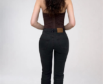 Padded Lace Corset in Black - Image 