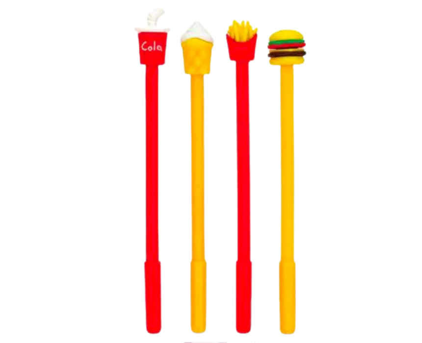 3 Fast Food Pens - Image 1