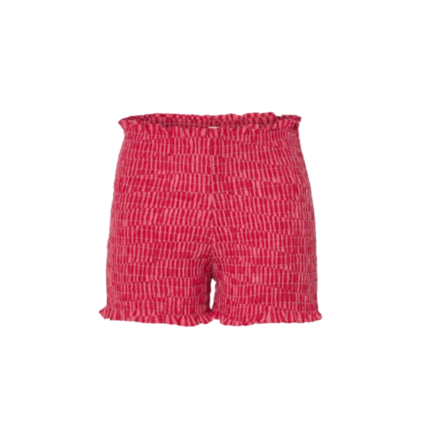 The Smocked Shorts Coral Comfort