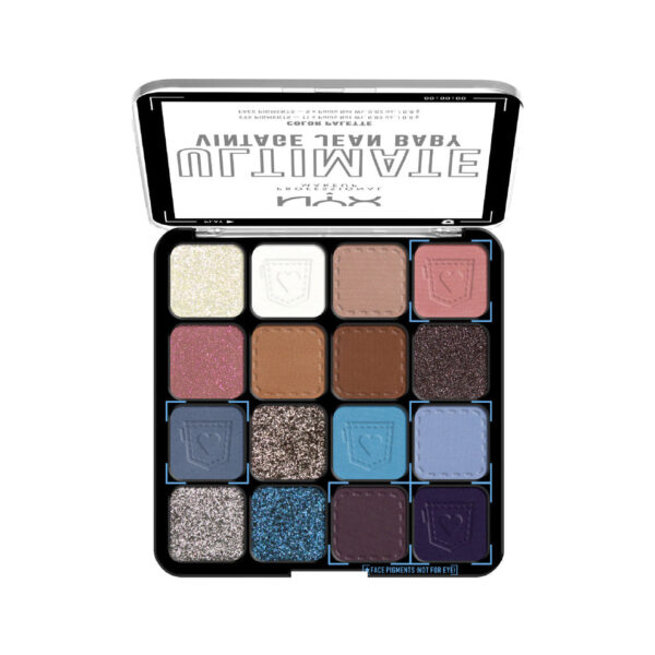 NYX ULTIMATE VINTAGE JEAN BABY EYESHADOW PALETTE