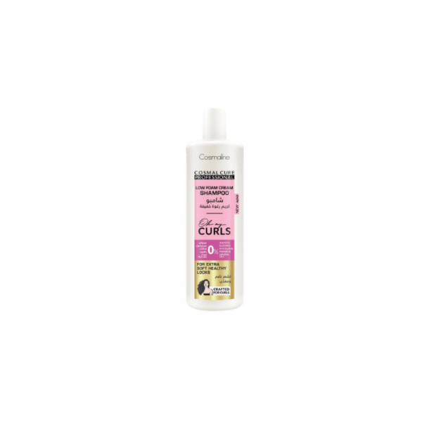 Low Foam Cream Shampoo Cosmaline Oh My Curls