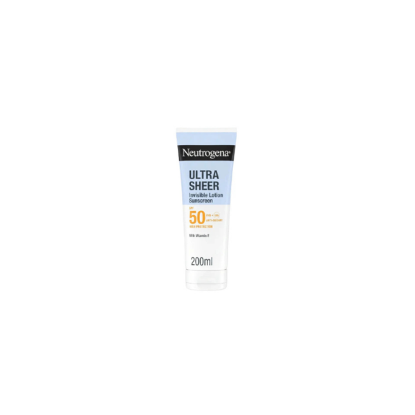 Invisible Sunscreen Lotion SPF 50 Neutrogena