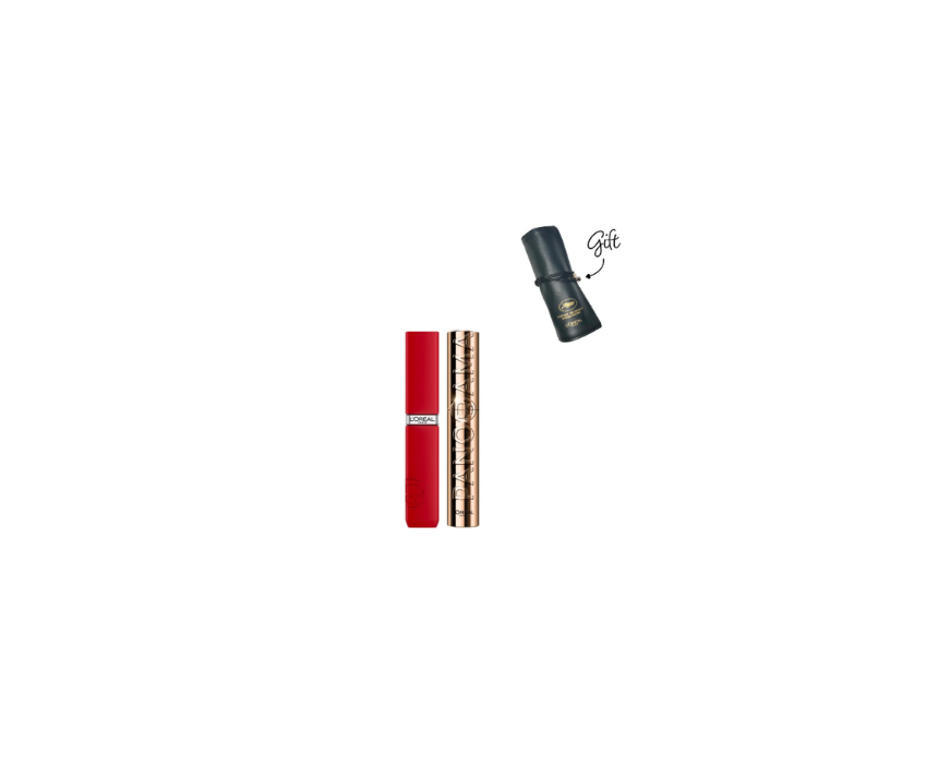 330 Makeup Set with Mascara and Lipstick L’Oréal Paris - Image 1