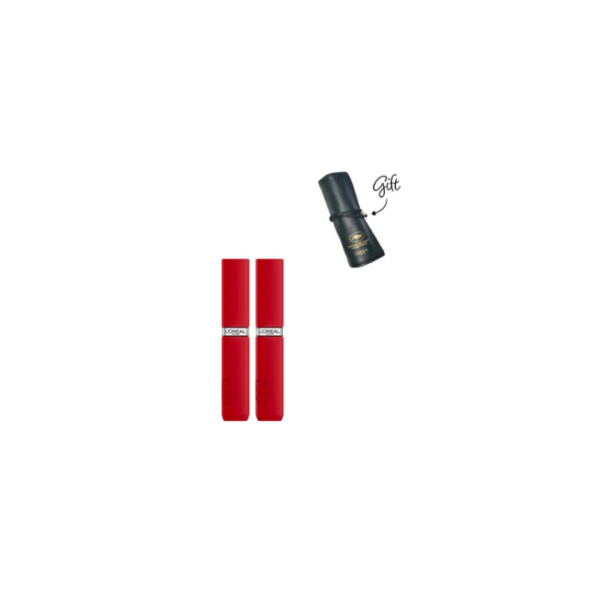 Lipstick Duo Set with Pouch L’Oréal Paris