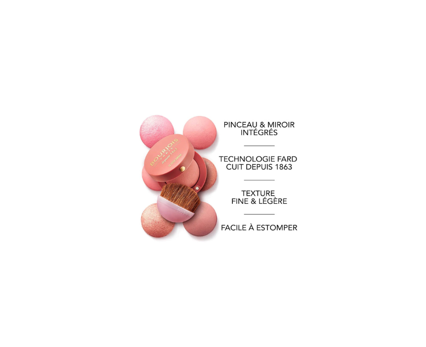343 Little Round Pot Blusher Bourjois - Image 1