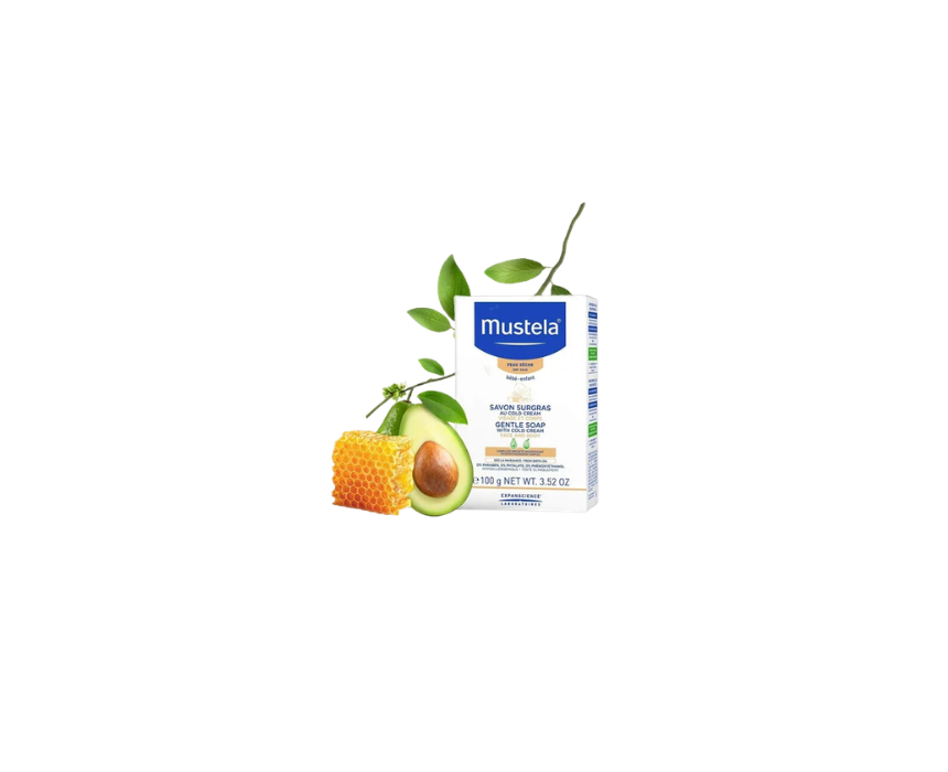 353 Nourishing Baby Soap Mustela - Image 1