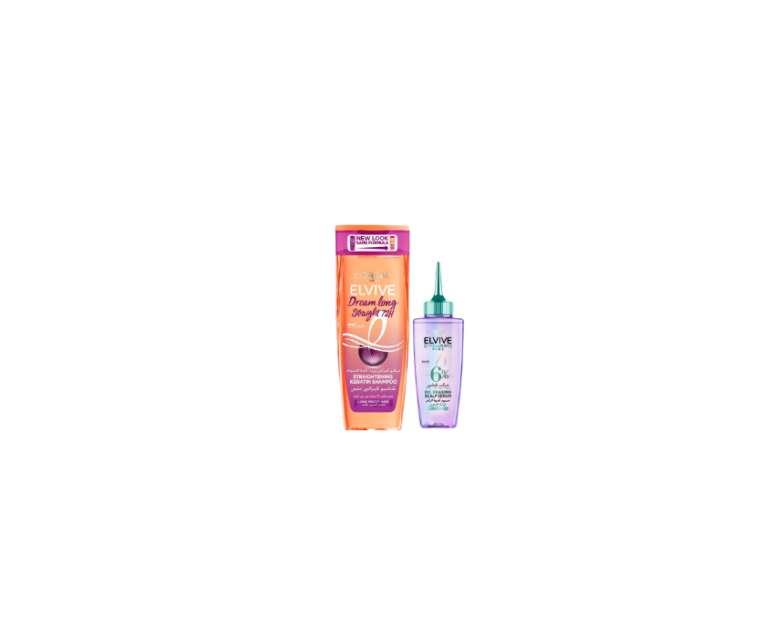 353 Keratin Shampoo and Scalp Serum Set L’Oréal Paris - Image 1