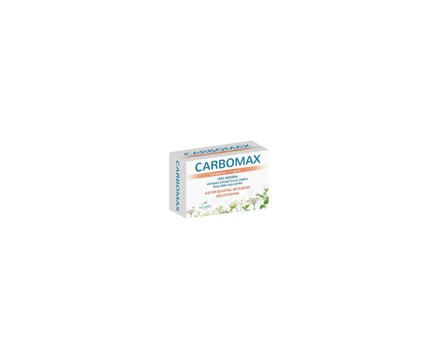 355 Natural Digestive Support Capsules Carbomax - Image 1