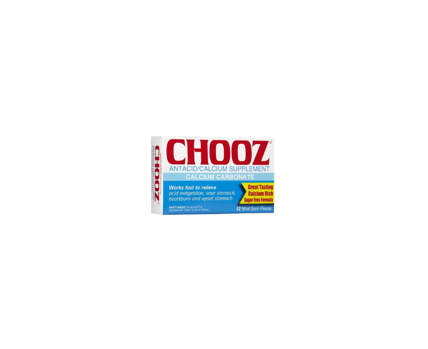 364 Antacid Calcium Supplement Indigestion Relief Chooz - Image 1
