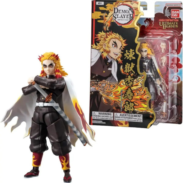Ultimate Legends - Demon Slayer Figurine 12 Cm - Kyojiro Rengoku - Wave 2