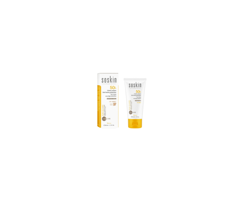 371 Tinted Sun Cream SPF50 Soskin - Image 1