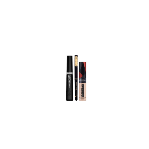 Mascara Eyeliner Concealer Bundle Makeup L’Oréal Paris