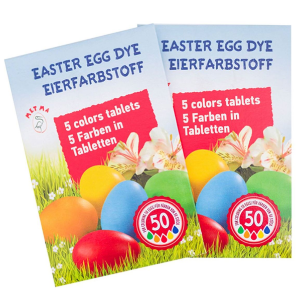 Easter Egg Dye 5 Color Tablet#L0124