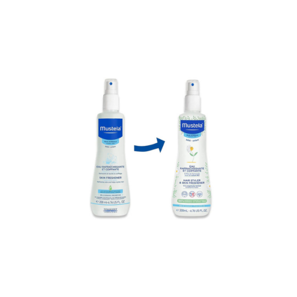 Baby Hair Styling Spray Mustela