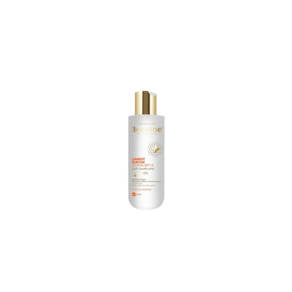 Carrot Suntan Lotion SPF 15 Beesline