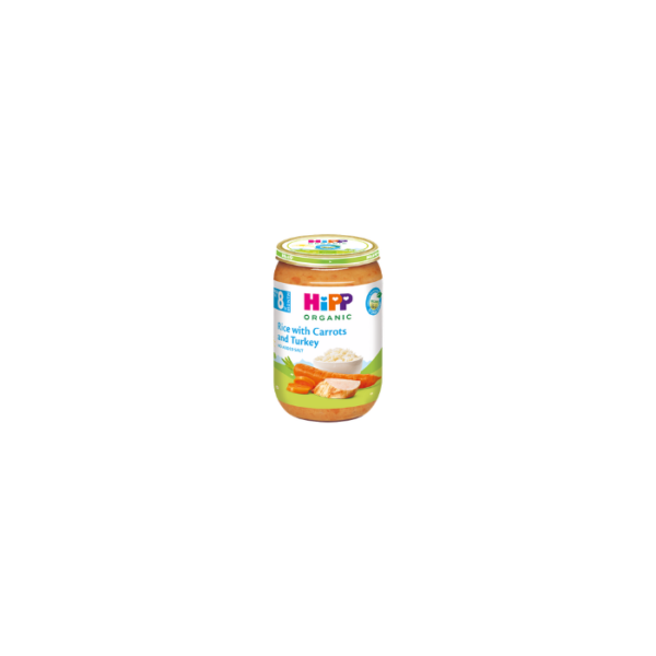 Organic Rice Carrots with Turkey HiPP