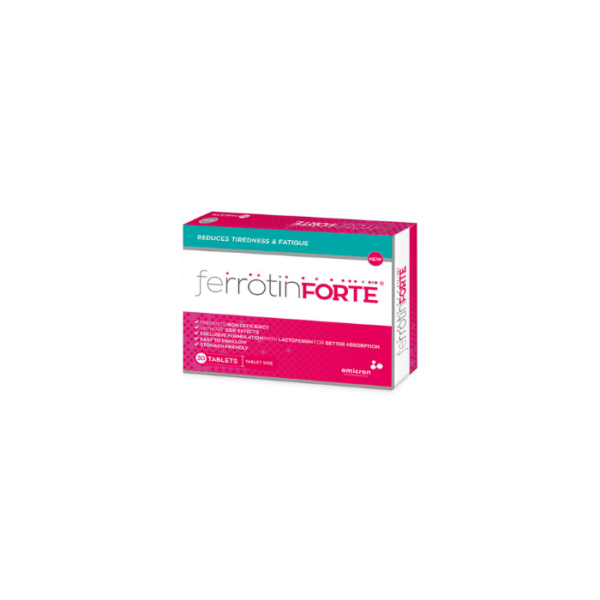 Ferrotin Forte Iron Supplement 30 Tablets