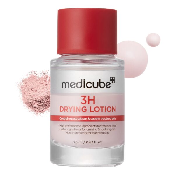 Medicube 3H Drying Lotion, Overnight Spot Care with Calamine & Tea Tree, 20ml