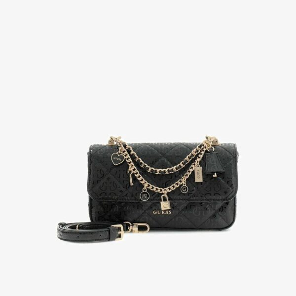 Guess - Black FLAP Shoulder bag