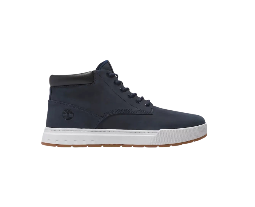 4 Timberland Mens Maple Grove Mid Navy Boot - Image 1