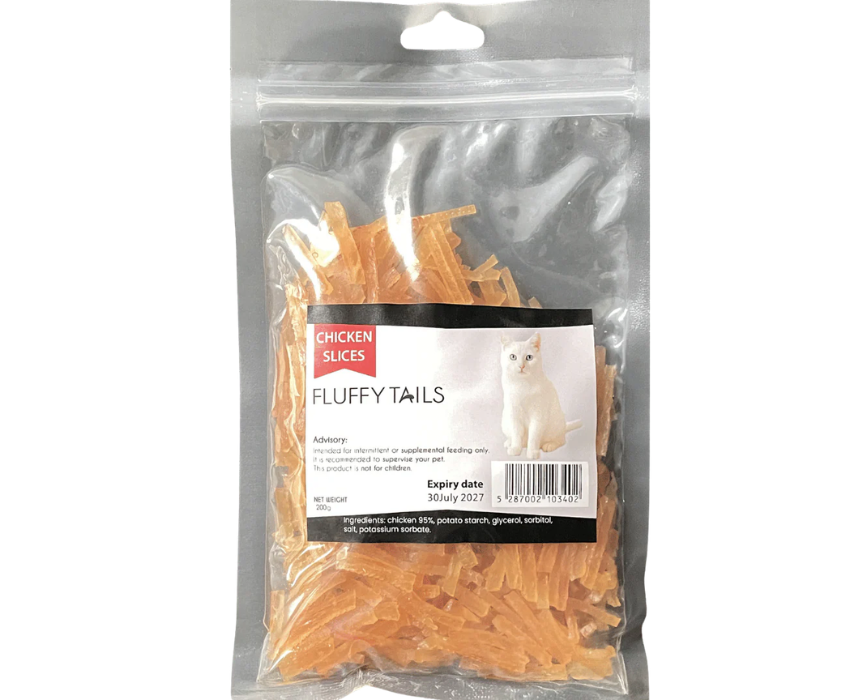 4 Fluffy Tails Chicken Slices - Image 1