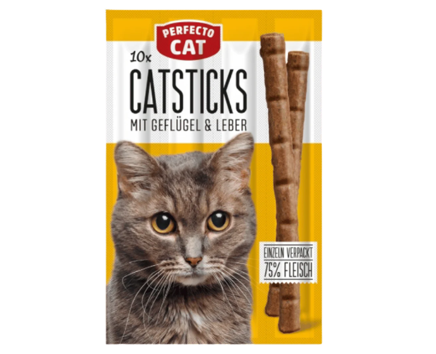 4 Perfecto Catsticks Chicken And Liver - Image 1