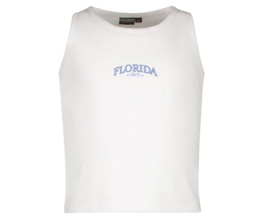 4 Abby Ribbed Tank Top Florida Edition - Image 1