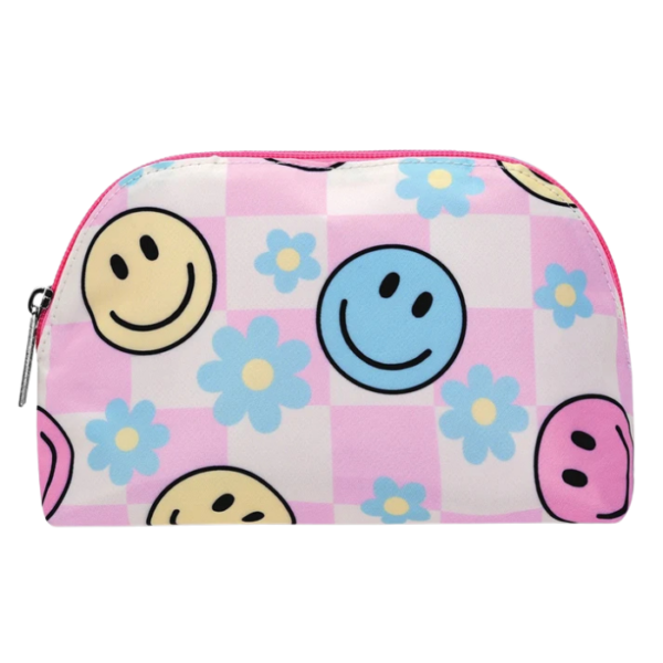 Happy Check Oval Pouch