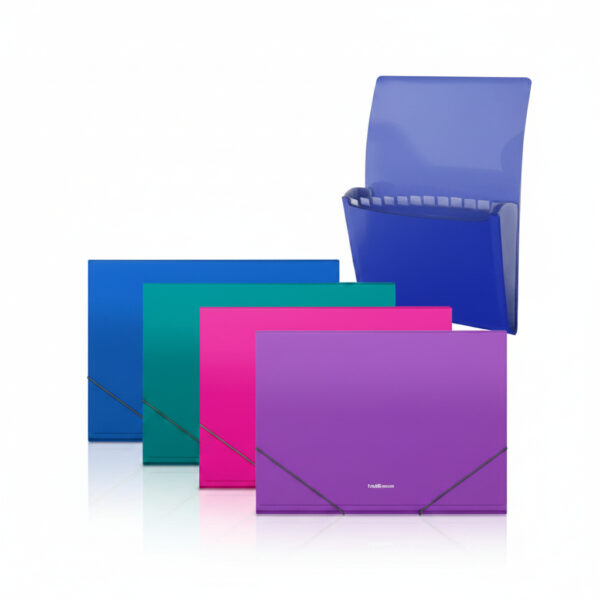 Expanding File A4, 13 Pockets Assorted sorts paperwork into tabbed sections. #59253