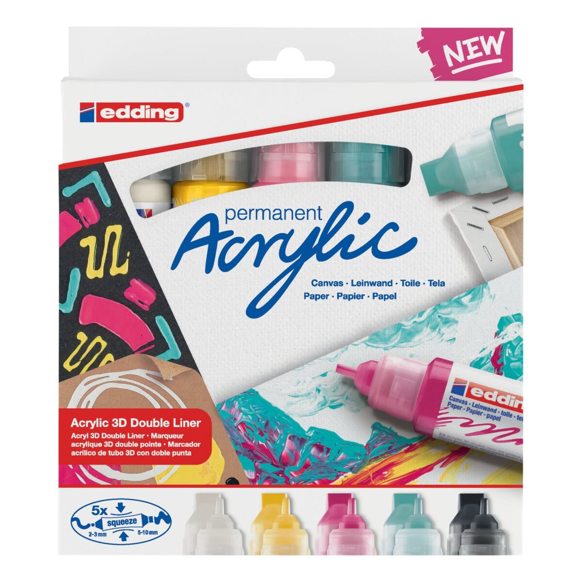 4057305030993 Acrylic 3D Double Liner Basic E-5400/5S