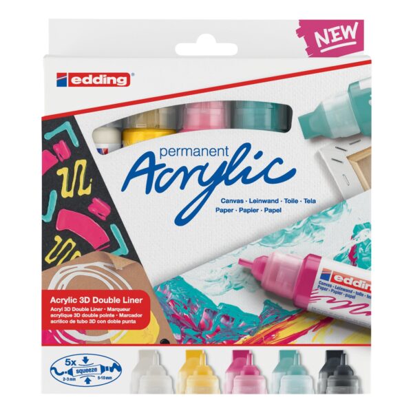 Acrylic 3D Double Liner Basic E-5400/5S